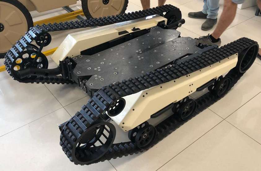 Remote folding cargo cart